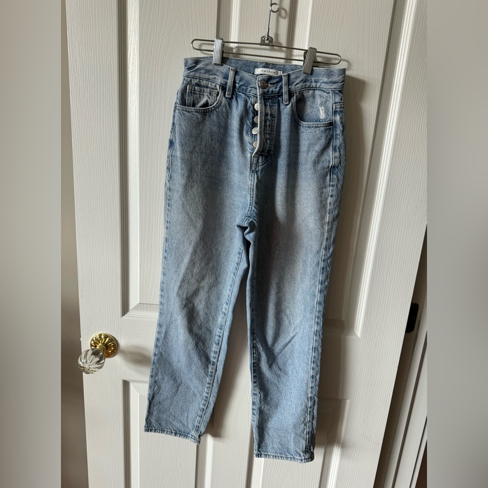 PacSun high rise straight jeans